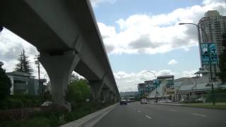 Driving in Coquitlam BC Canada  Sightseeing City Drive  Tour  British Columbia  Vancouver Suburb [upl. by Nidnarb]