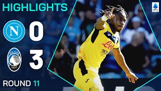 NAPOLIATALANTA 03  HIGHLIGHTS  Lookman and Retegui dismantle league leaders  Serie A 202425 [upl. by Guthrie312]