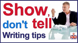 SHOW dont TELL in writing with examples [upl. by Renrew]