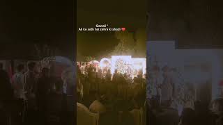 shalima  Qawali night ♥️enjoy voiceeffects food qawalistatus fun [upl. by Trilley]