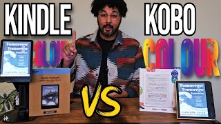 Kindle vs Kobo The Colour EInk Showdown [upl. by Rowney]