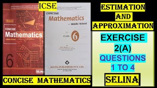 ESTIMATION AND APPROXIMATION EXERCISE 2A QUESTIONS 1 TO 4 [upl. by Kelton]