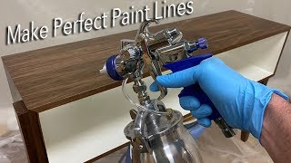 How to Spray Lacquer amp Get Perfect Paint Lines [upl. by Hollinger753]