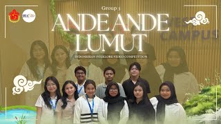 Ande Ande Lumut Folklore  Group 3 CE H1 West Ubaya Language Center [upl. by Aicilaanna]