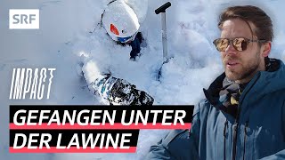 Lawinenunglück – So fühlt es sich an unter den Schneemassen begraben zu werden  Impact  SRF [upl. by Drusi729]