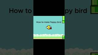 How to Make Flappy Bird in Scratch shorts [upl. by Aruol614]