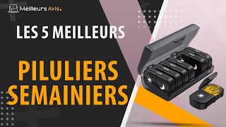 ⭐️ MEILLEUR PILULIER SEMAINIER  Comparatif 2024 [upl. by Wendie]