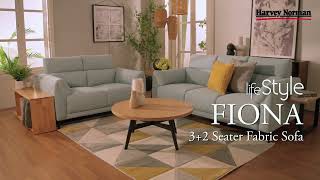 Lifestyle Fiona Fabric Sofa [upl. by Gena27]