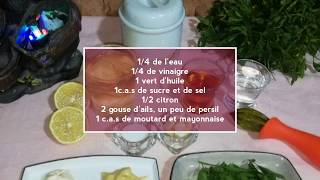 Vinaigrette pour toutes sortes de salades meilleurs recettes [upl. by Budd]