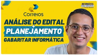 EDITAL CORREIOS  Análise  Planejamento para gabaritar INFORMÁTICA opior correios ibfc [upl. by Ravahs796]