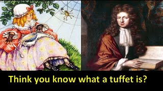 Little Miss Muffet sat on a tuffet  What is a Tuffet The REAL meaning behind the rhyme [upl. by Blaze]