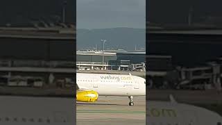 Vueling A321 about to depart [upl. by Ahsaetal]