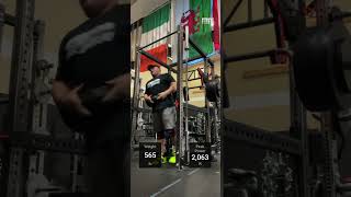 565 SSB Box Squat [upl. by Ettedranreb489]