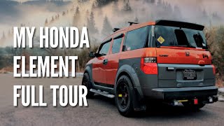 The Ultimate Honda Element FULL TOUR [upl. by Sundin]