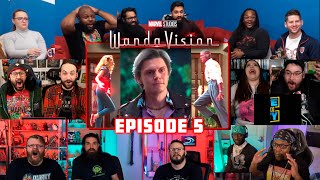 WandaVision Episode 5 Reaction Mashup  On a Very Special Episode [upl. by Daggna]