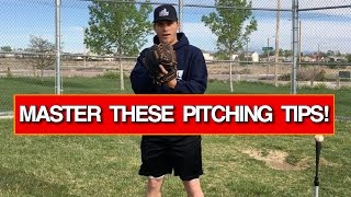 5 Baseball Pitching Tips That You MUST MASTER To Be Unhittable [upl. by Kcirdle]