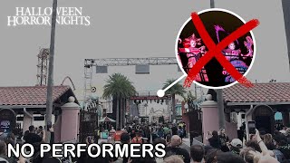 quotOpening Scaremonyquot WITHOUT Performers  Halloween Horror Nights 2024  Universal Studios Florida [upl. by Lantz]