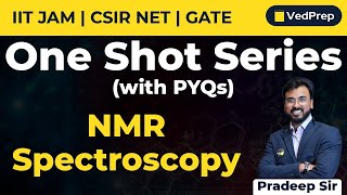 NMR Spectroscopy  One Shot Series  PYQs  IIT JAM  CSIR NET  GATE  VedPrep Chem Academy [upl. by Aimek887]