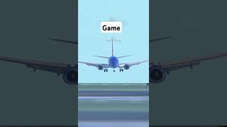 Game vs Animation  Southwest 1380 avgeek aviation plane fypシ゚ boeing b737 [upl. by Nahsyar]