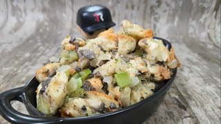 Want the Easiest Thanksgiving EVER Try This Crockpot Stuffing [upl. by Anibor]