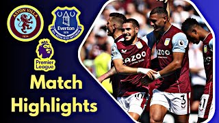 Everton VS Aston villa  Highlights  England Premier League  15 September 2024 [upl. by Oecam775]