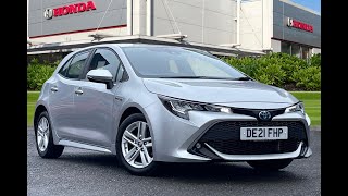 Used Toyota Corolla 18 VVTi Icon CVT  Swansway Honda Stockport [upl. by Hcab]