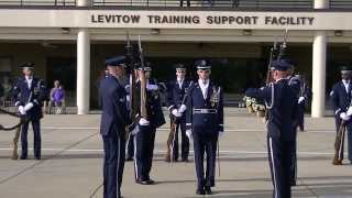 USAF Honor Guard Drill Team 2014 Keesler AFB [upl. by Swayder]