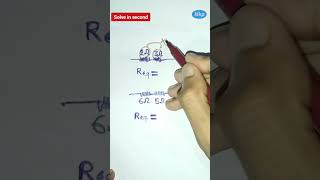 how to find resistance in a circuitequivalent resistance tricksresistance short trickscience [upl. by Encrata]