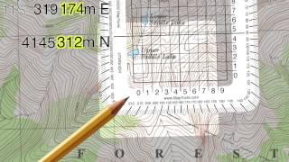 Plotting UTM Coordinates with a Grid Tool [upl. by Novhaj]