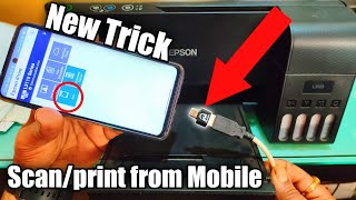 How To PrintScan From Your Mobile To Epson printer L3110 [upl. by Worrad]