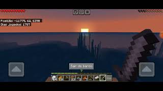 NAVEGANDO NO MAR A NOITE  MINECRAFT SOBREVIVÊNCIA [upl. by Hathaway]