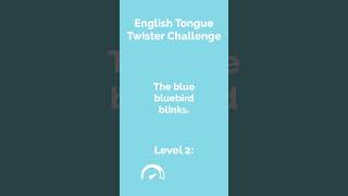 English Tongue Twister Challenge 59 [upl. by Geithner]