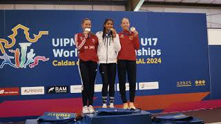 UIPM 2024 Pentathlon U17 World Championships  Highlights Womens Final [upl. by Ardnazil]