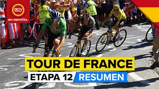 Tour de Francia 2022  Resumen Etapa 12 [upl. by Fradin]