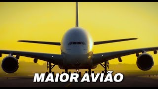 REI dos CÉUS O maior avião comercial do planeta  Documentário [upl. by Ettenirt]