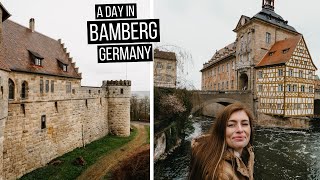 A Day in Bamberg Germany 🇩🇪  Altenburg Castle famous Old Town Hall farmers market  more 🏰 [upl. by Sieracki799]