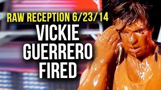 Vickie Guerrero Fired  WWE RAW 62314 Reception [upl. by Telfer]