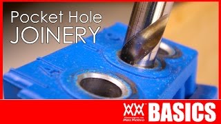 Beginners guide to pocket hole joinery  WOODWORKING BASICS [upl. by Innoj]