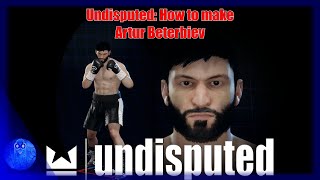 Undisputed Character Creator  How to make Artur Beterbiev [upl. by Cullin]