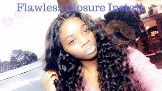 LACE CLOSURE QUICKWEAVE  Loose Deep Wave [upl. by Parry261]