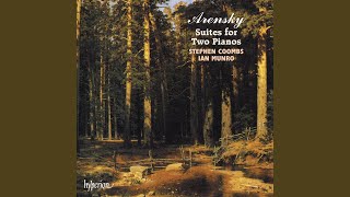 Arensky Suite No 3 for 2 Pianos Op 33 quotVariationsquot III Valse [upl. by Sigler]