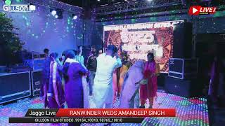 JAGGO LIVE  RANWINDER amp AMANDEEP GILLSON FILM STUDIO 9915410010 [upl. by Nashner]