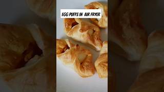 Egg Puffs In Air Fryer shorts airfryer eggpuffs [upl. by Tacye986]