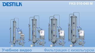 Kieselguhr filtration FKS 010  040 M  RU [upl. by Kcirednek]