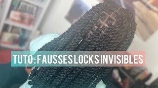 Tuto fausses locks invisibles [upl. by Ayatnohs]