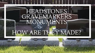 Monument Company Tour behind the scenes look at how a headstone is created [upl. by Rehpotsirhk]