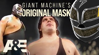 WWEs Most Wanted Treasures André The Giants quotGiant Machinequot Mask  AampE [upl. by Selia804]