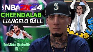 The Realest LiAngelo Ball NBA 2k24 Face Creation Chefs Edition 💪🏾🔥🔥 [upl. by Mendie]