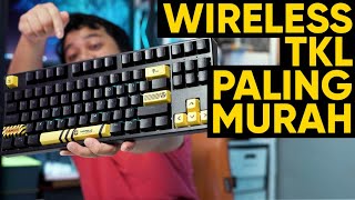 TKL Wireless Mecahnical Keyboard Paling Murah di Shopee  Review Meta K80 [upl. by Amees983]