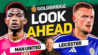 Amorims DREAM Team Manchester United vs Leicester Goldbridge Preview [upl. by Mialliw860]